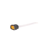 Fleece Performance crankshaft position sensor extension harness with 6-inch pigtail and heat-sealable connectors.