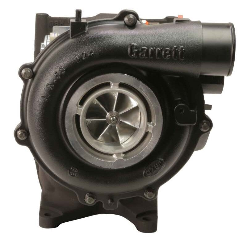 Fleece Performance 63mm VNT Cheetah Turbocharger for LML Duramax with forged milled compressor wheel.