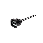 Fleece Performance fuel lift pump pigtail harness with two heat-sealable butt connectors for 2011-2016 Ford 6.7L Powerstroke.