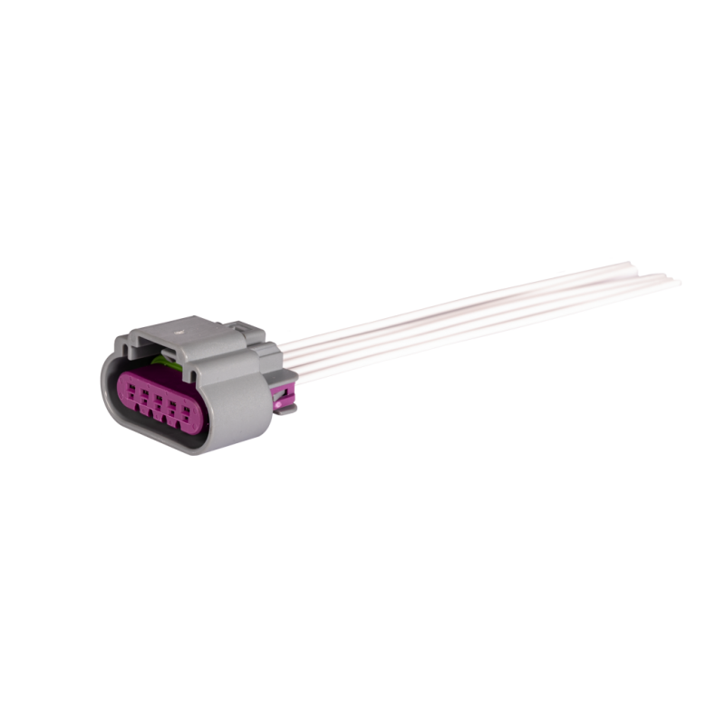 Fleece Performance MAF sensor pigtail with six-inch wires and four heat-sealable butt connectors.