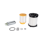 Fleece Performance fuel pump rebuild kit with Fleetguard filters and OE pump for 2016-2019 Nissan Titan XD 5.0L Cummins