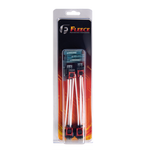 Set of 4 Fleece Performance fuel injector connector pigtails with 4.5-inch leads and heat-sealable connectors.