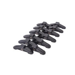 Set of 12 Fleece Performance billet steel rocker arm bridges for Dodge Cummins 24V 5.9L and 6.7L engines.