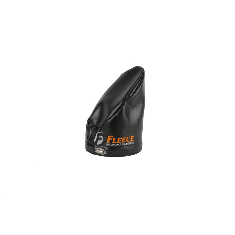 Fleece Performance 6-inch 45-degree angled hood stack cover for protecting hood-exit exhaust systems