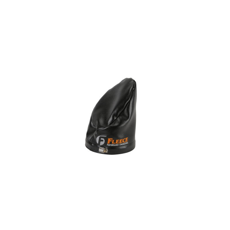 Fleece Performance 7-inch 45-degree angled hood stack cover for exhaust protection
