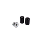 Fleece Performance Cummins transmission heat exchanger bypass kit with M16 O-ring plug and two line caps.