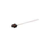 Fleece Performance No. 10 multi-use sensor pigtail with 6-inch wire leads and two-pin electrical connector.