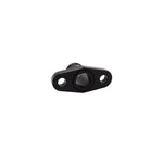 Fleece Performance universal turbo oil drain nipple with integrated O-ring and 7/8 inch hose barb.