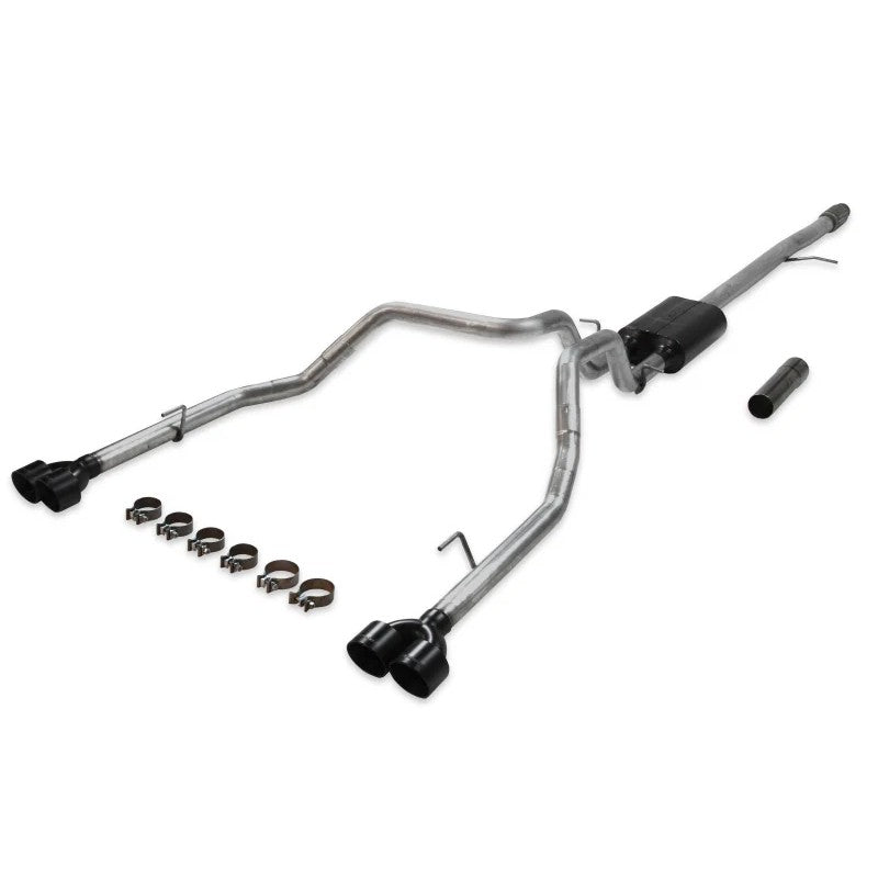 Flowmaster 19-25 GM 1500 5.3L American Thunder Cat-Back Exhaust System - Quad Tips