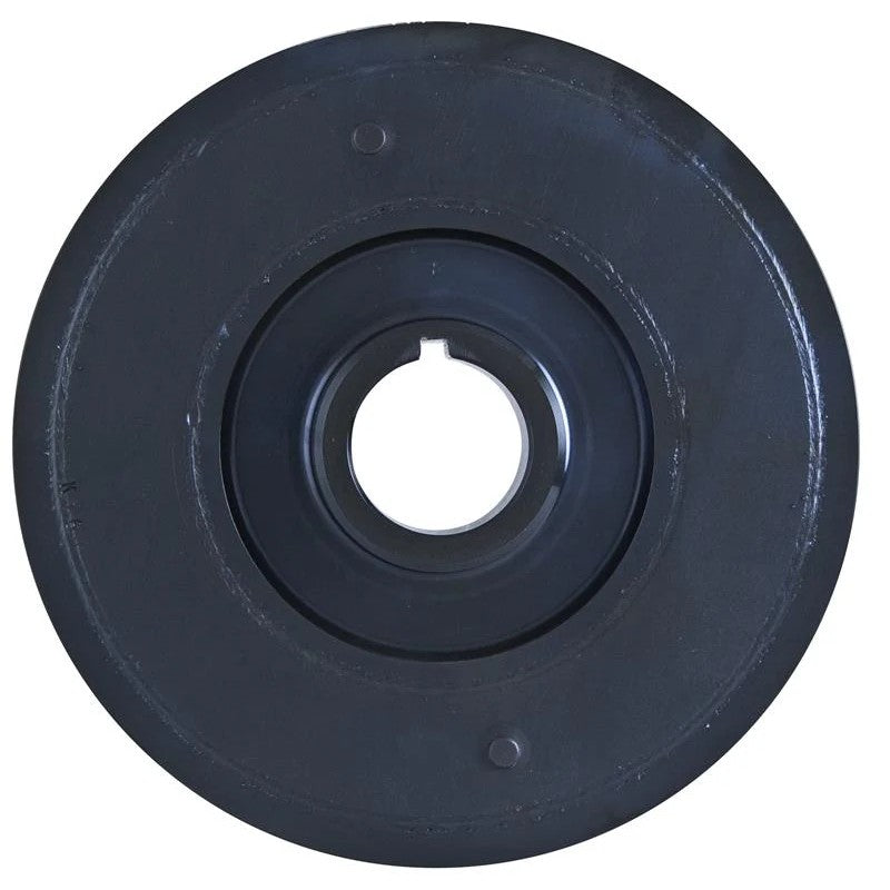 Fluidampr 570601 internally balanced steel performance damper for Honda K-Series engines with black zinc finish