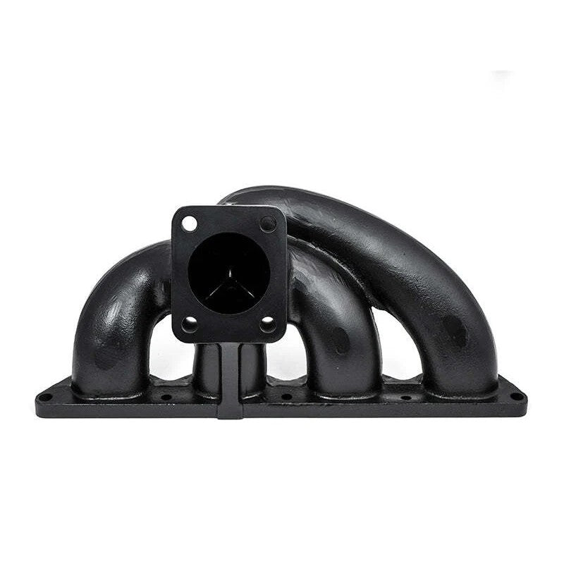 Forced Performance cast iron exhaust manifold for 1990-1999 Mitsubishi Eclipse, Eagle Talon, and Plymouth Laser DSM models.