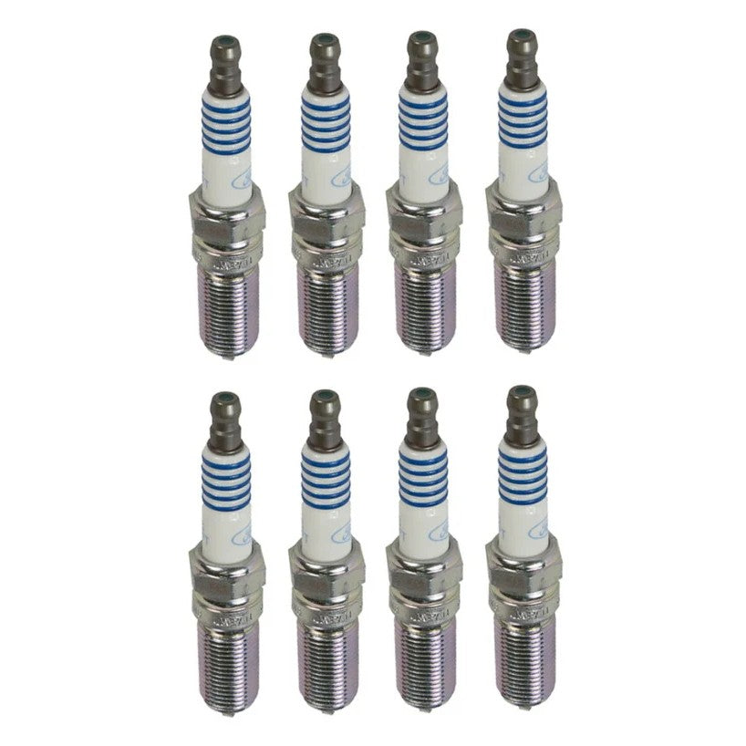 Ford Performance M-12405-M50A cold spark plug set for 2011-2021 Ford 5.0L Coyote engines.