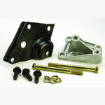 Ford Racing two-piece A/C eliminator bracket and hardware for 1985-1993 Mustang power steering relocation.