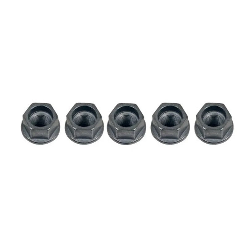 Ford Racing M-1012-N open-back steel lug nut kit for high-performance wheel stud applications