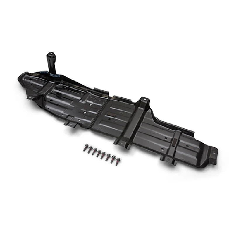 Ford Performance fuel tank skid plate and mounting hardware kit for 2022-2024 Ford Bronco Raptor.