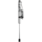 Fox 2.0 Performance Series smooth body remote reservoir shock with 5/8-inch chrome shaft and aluminum clamp.