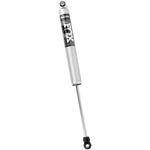 Fox Performance Series 2.0 smooth body remote reservoir rear shock with black anodized aluminum components.