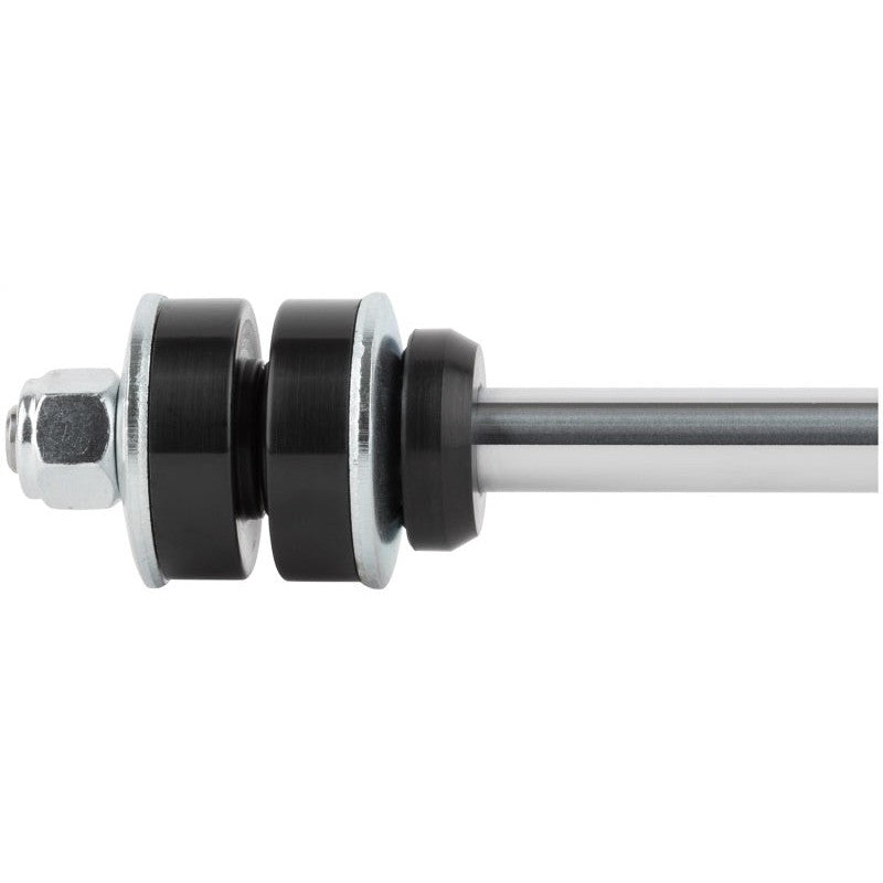 Fox 2.0 Performance Series Smooth Body IFP rear shock 985-24-202 with clear-anodized aluminum body and black components.
