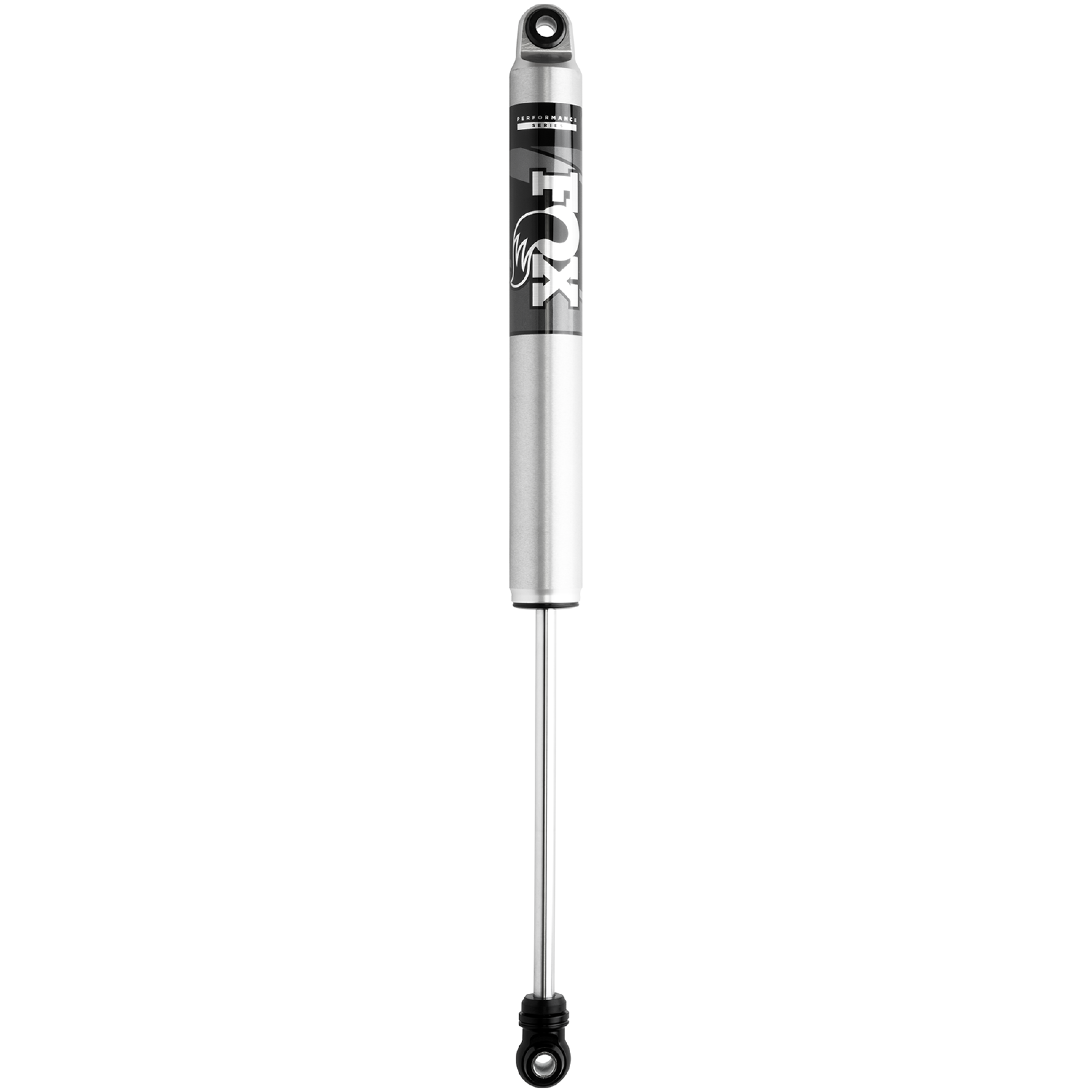 Fox 2.0 Performance Series IFP aluminum smooth body rear shock for 2017-2026 Ford trucks.