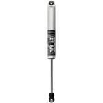 Fox 2.0 Performance Series IFP rear shock with clear-anodized aluminum body and black mounting hardware.