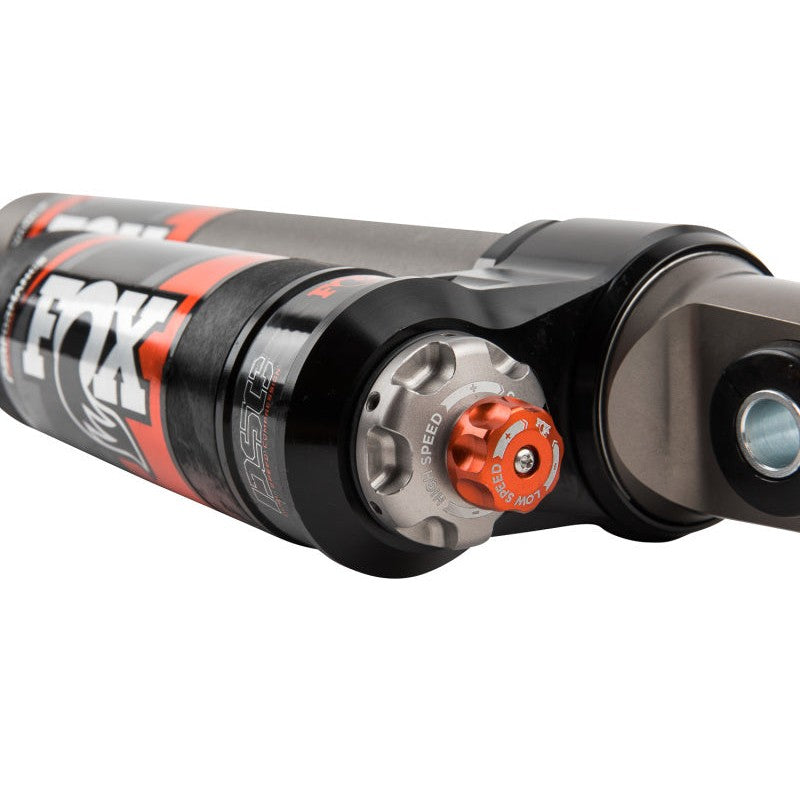 Fox Performance Elite 2.5 Series rear shock with piggyback reservoir and DSC adjuster for Ram 1500.