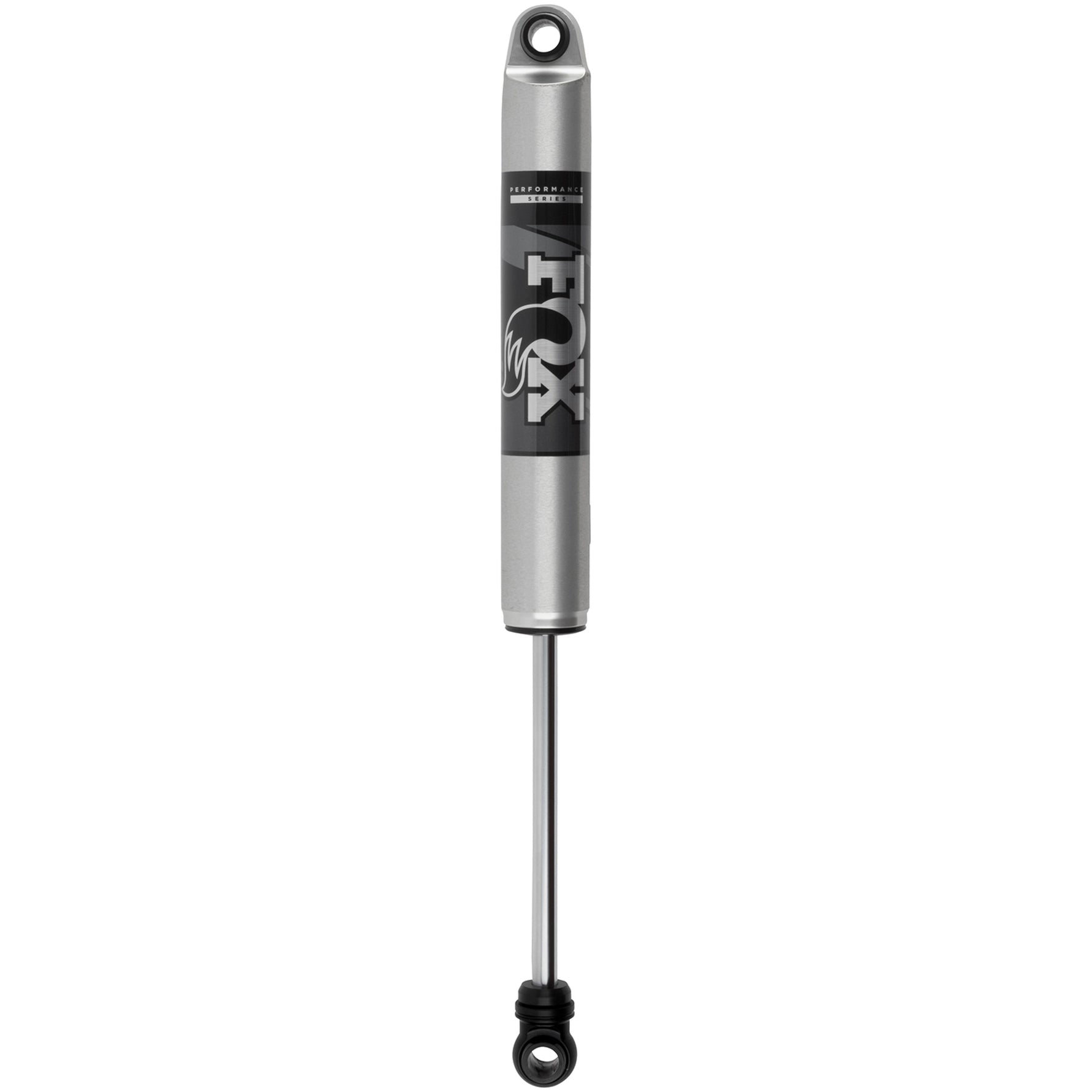 Fox 2.0 Performance Series 8-inch travel smooth body IFP shock with aluminum body and eyelet ends.