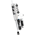 Fox 2.0 Performance Series front shock with remote reservoir and black CD adjuster knob.