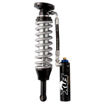 Fox 2.5 Factory Series 5.3-inch remote reservoir coilovers with DSC adjusters and zinc-plated bodies.