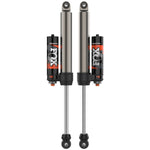 Fox 2.5 Performance Elite Series rear shock with piggyback reservoir and DSC adjuster for lifted 2014-2025 Ram 3500.