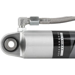 Fox 2.0 Performance Series Smooth Body IFP rear shock with clear-anodized aluminum body and black components.