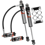 Fox Factory Race Series 2.5 front shocks with remote reservoirs and DSC adjusters for Jeep Wrangler and Gladiator