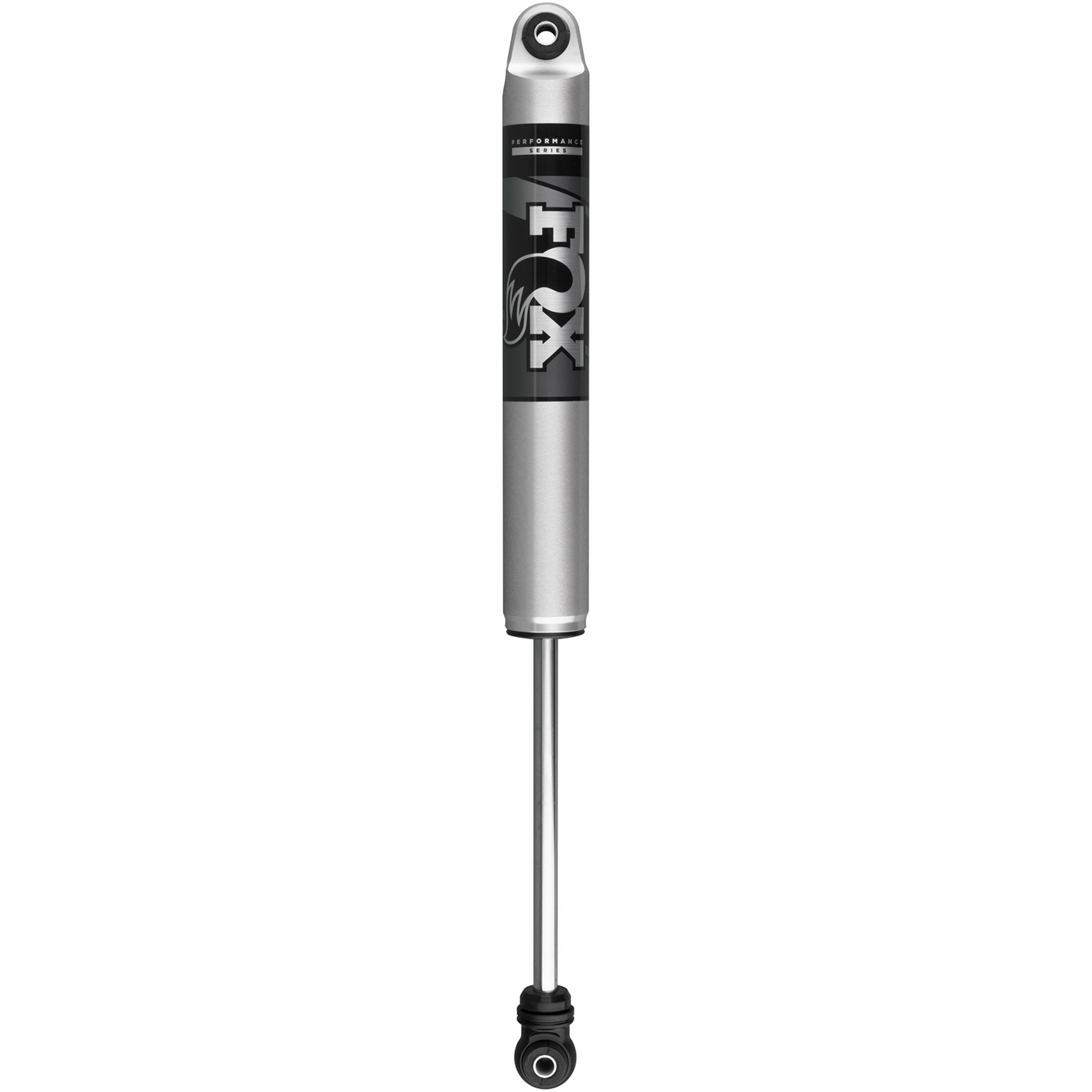 Fox 2.0 Performance Series IFP rear shock with zinc-plated aluminum body and black anodized hardware for Ford Ranger.