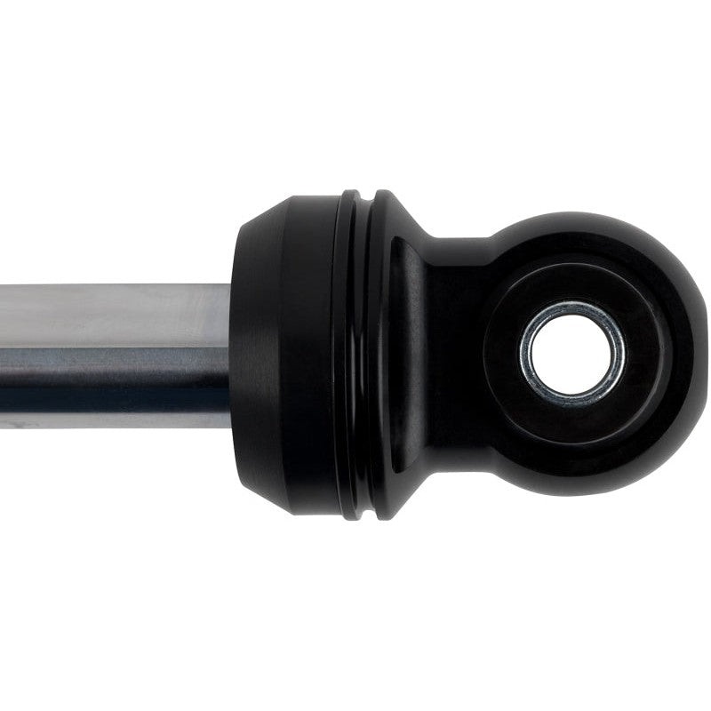 Fox 2.5 Factory Series rear remote reservoir shocks with zinc-plated bodies and black anodized components for Ford Ranger.