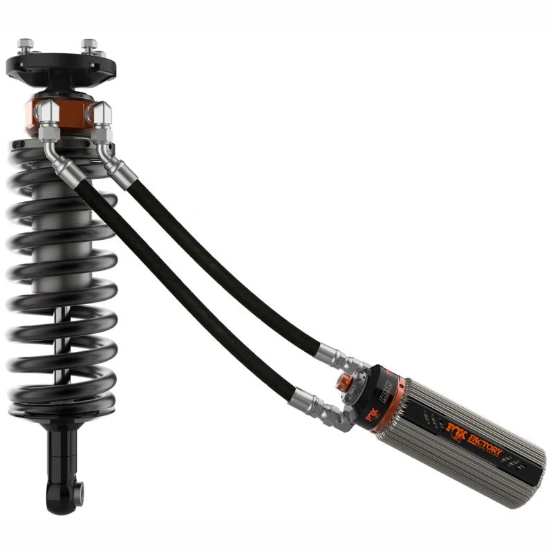 Fox 3.0 Factory Race Series internal bypass front shock with finned external reservoir for 2022-2026 Toyota Tundra