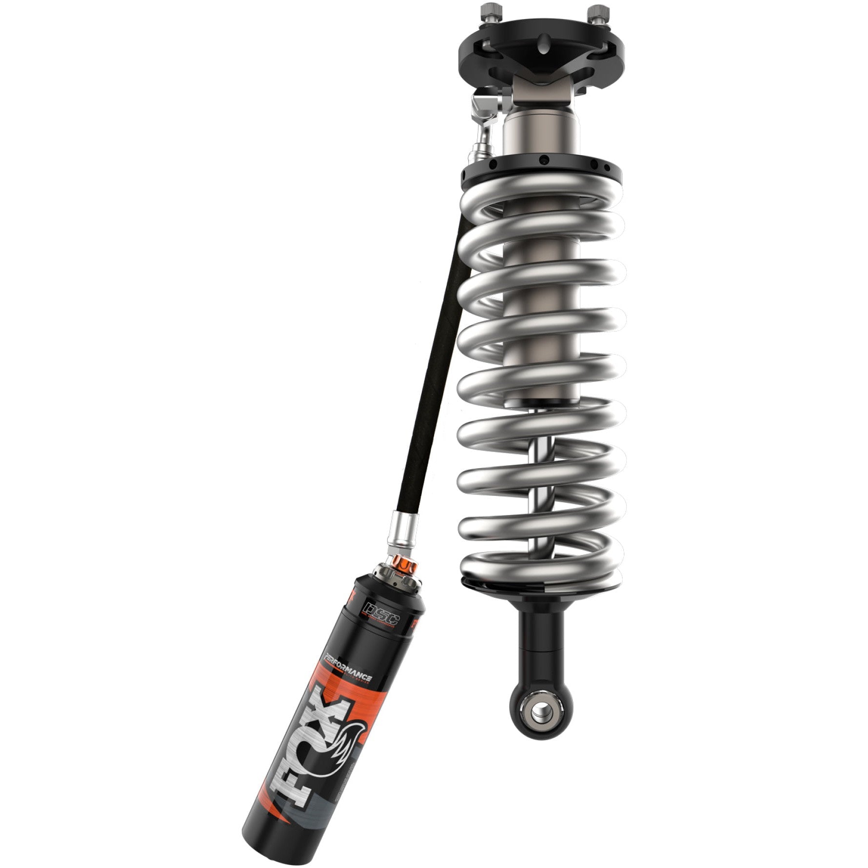 Fox 2.5 Factory Series remote reservoir coilover set with DSC adjusters for 2022-2026 Toyota Tundra