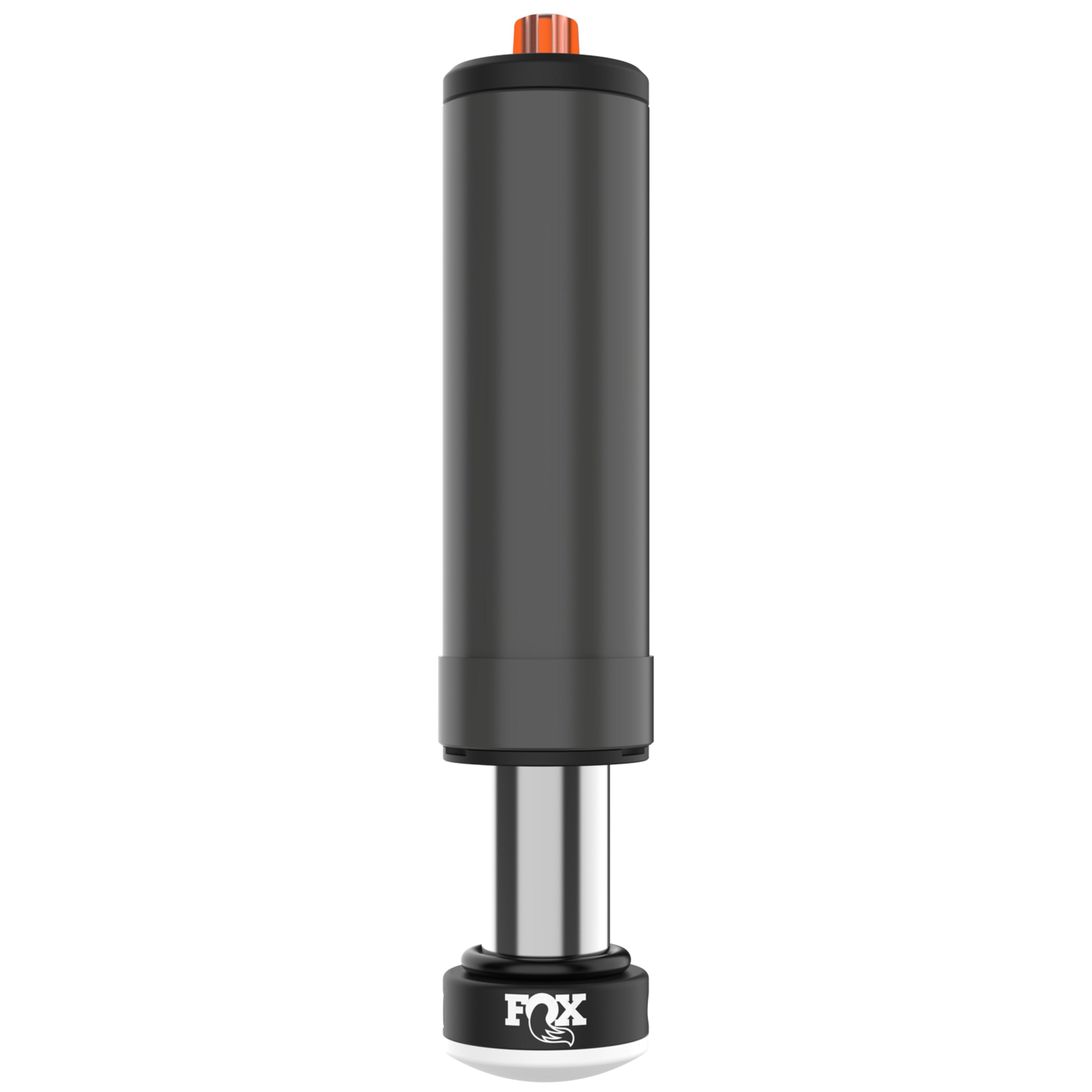 Fox Factory Race Series 2.0 x 4.0 hydraulic bump stop with Cerakote finish and 1.25 inch chromoly shaft.