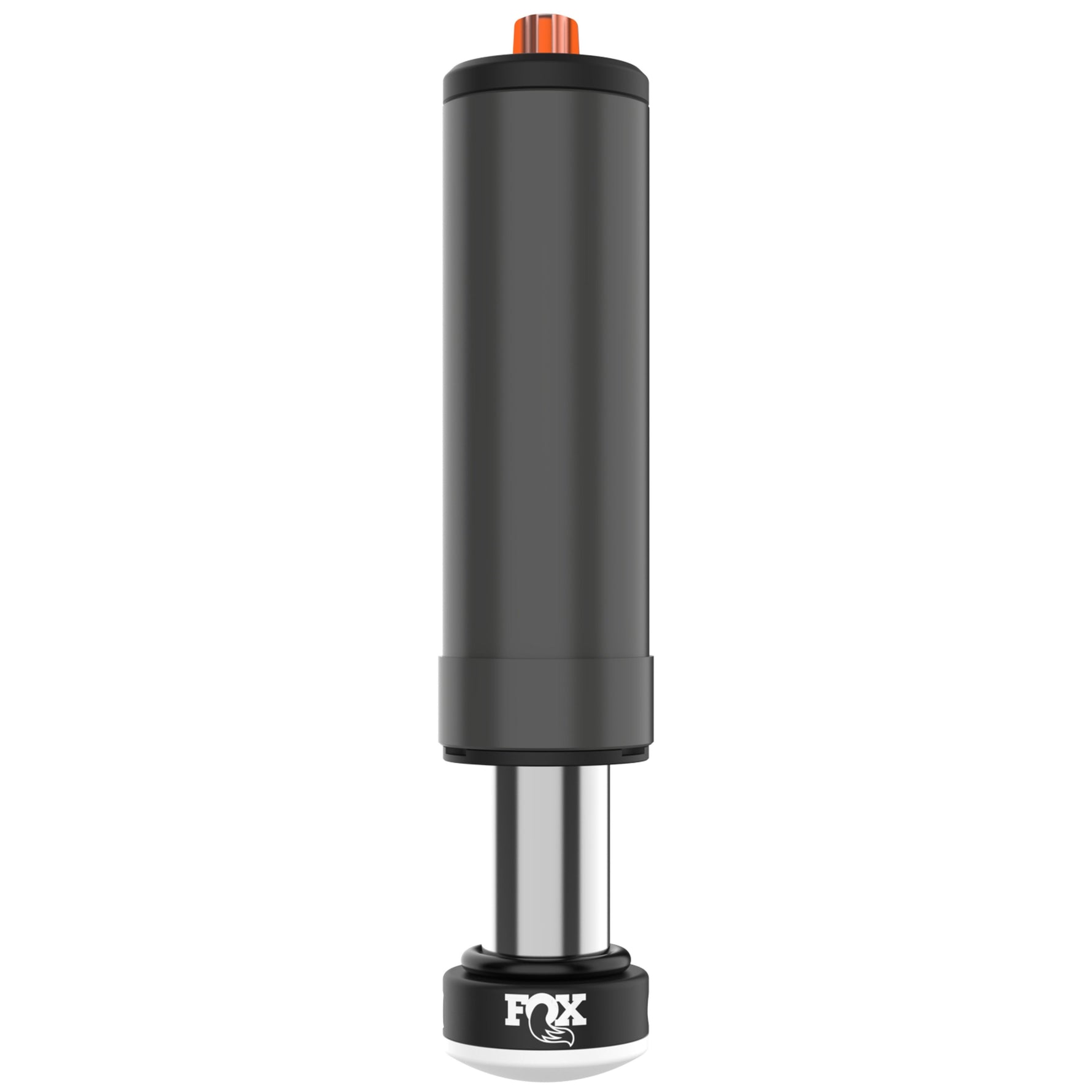 Fox Factory Race Series 2.0 x 4.0 hydraulic bump stop with Cerakote finish and 1.25 inch chromoly shaft.