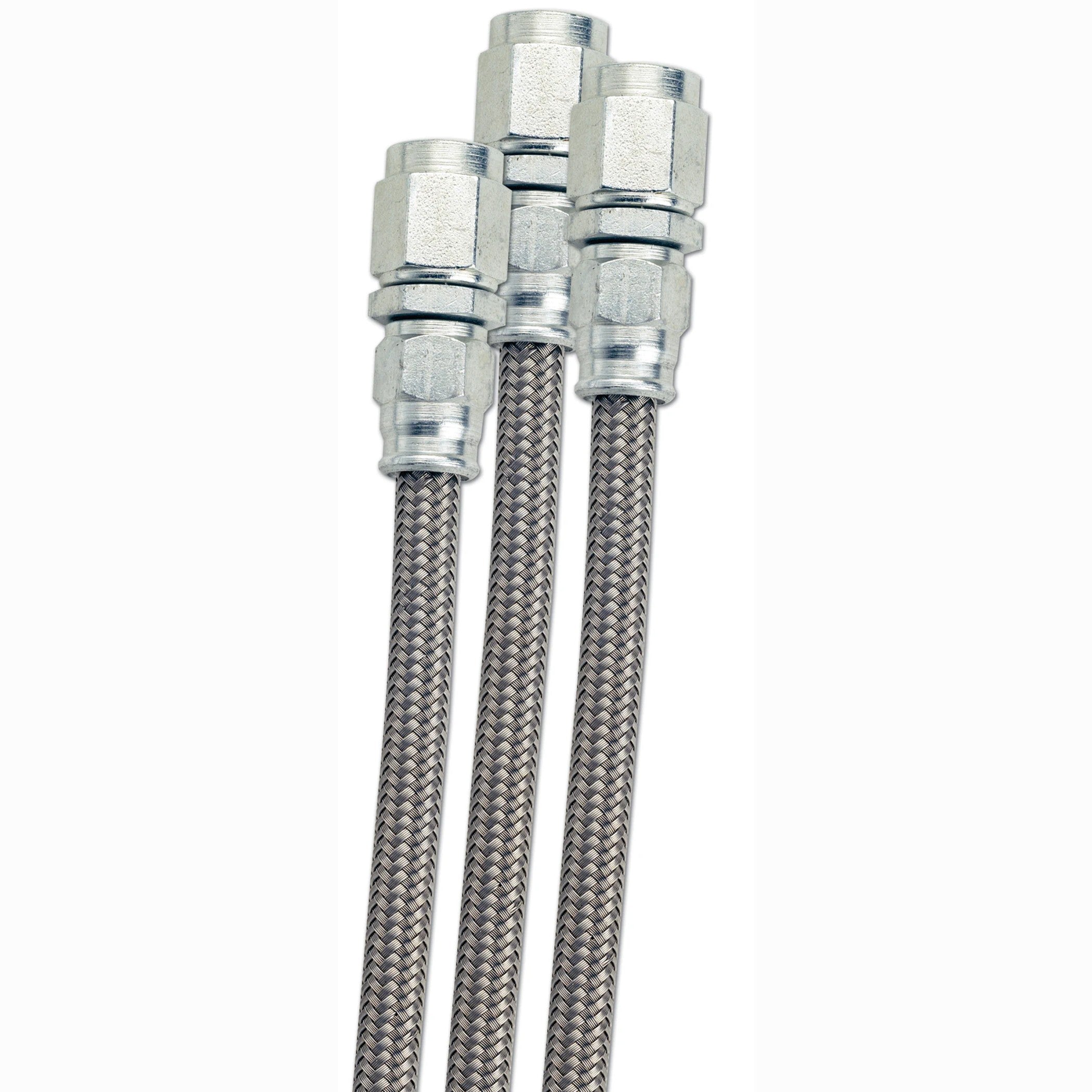 Fragola -10AN PTFE Hose w/ Black Cover- 20 Feet