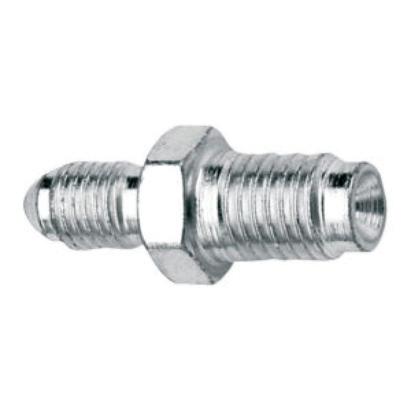 Fragola 650305 steel adapter fitting featuring -3AN male and 1/2-20 inverted flare male threads