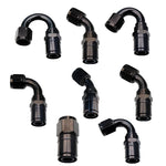 Fragola Race-Rite series -6AN 90 degree crimp-on style hose end fitting