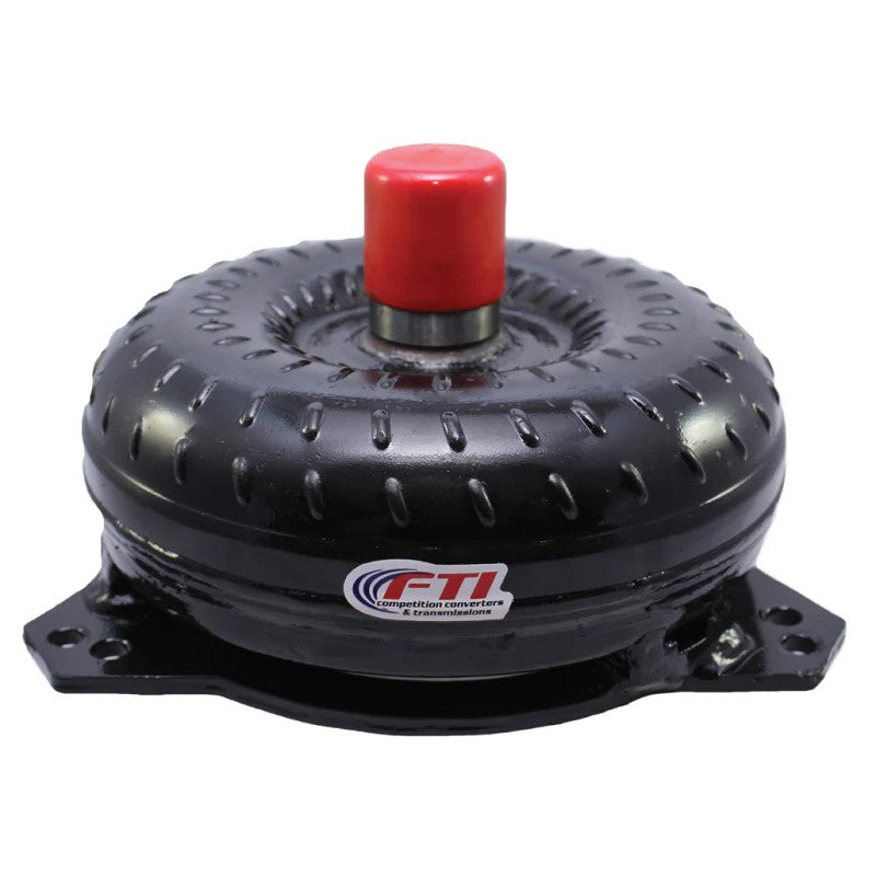FTI Economy Street Racer Series 9.5 inch torque converter with 4000 stall and turbo spline for TH350 and TH400 transmissions.