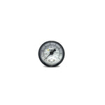 Fuelab 1.5-inch EFI fuel pressure gauge with a 0 to 120 PSI dual scale dial face.