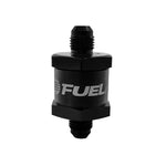 Fuelab 71702 high-flow one-way check valve with blue anodized -6AN male fittings