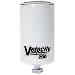 Fuelab 40102 Diesel Velocity Series replacement fuel and water separator filter element for 200 and 210 GPH lift pumps.
