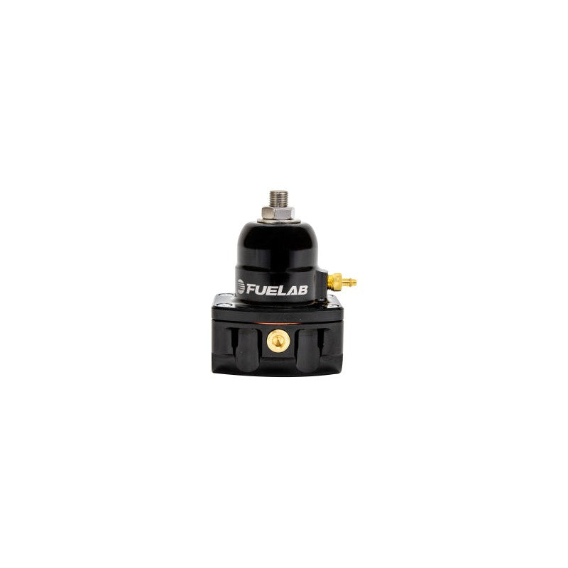Fuelab 59501-1 Ultralight EFI fuel pressure regulator with dual -8AN inlets and -6AN return port.