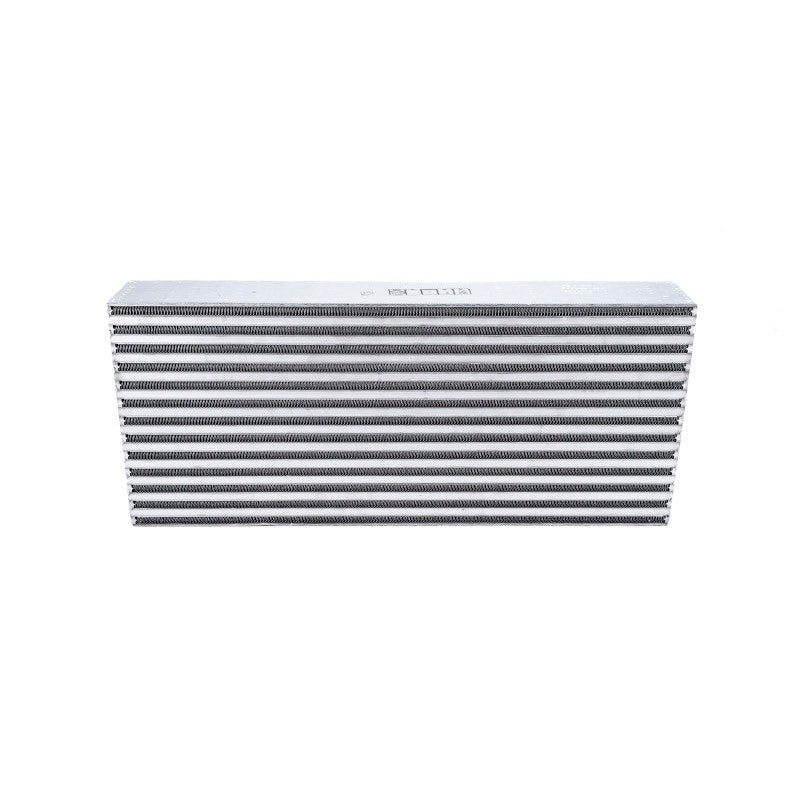 Garrett bar-and-plate air-to-air intercooler core measuring 24.00 by 10.50 by 3.50 inches.