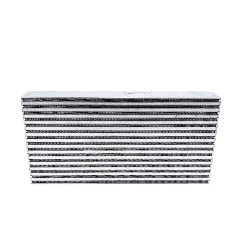 Garrett bar-and-plate air-to-air intercooler core, 24in x 12.10in x 3.00in, rated for 900 HP.