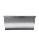 Garrett bar-and-plate air-to-air intercooler core, 24in x 12.10in x 3.00in, rated for 900 HP.