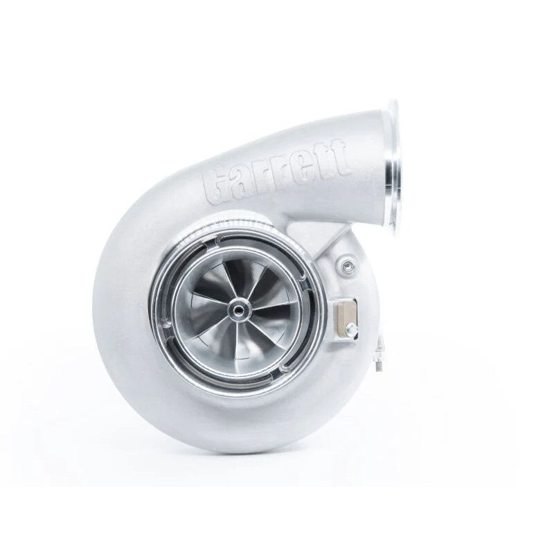 Garrett G-XRace GXR45-76 76mm supercore turbocharger featuring the compressor housing and center rotating assembly.
