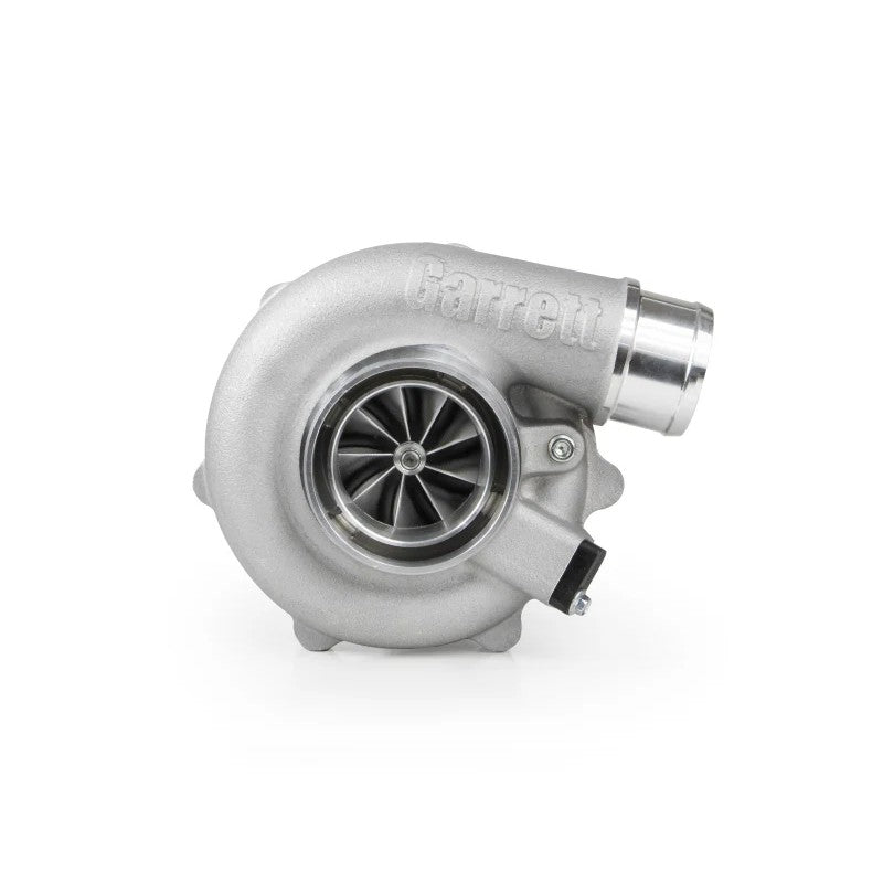 Garrett G25-585 G-Series II Supercore showing the compressor housing and center housing rotating assembly.